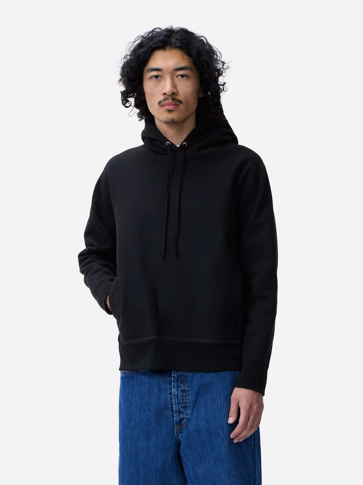 Heavyweight Knit Pullover Hoodie