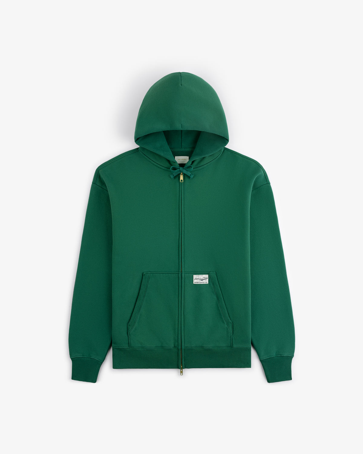 French Terry Full-Zip Hoodie