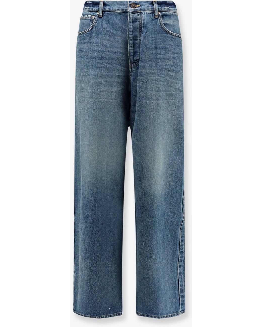 Baggy Distressed Denim Jean