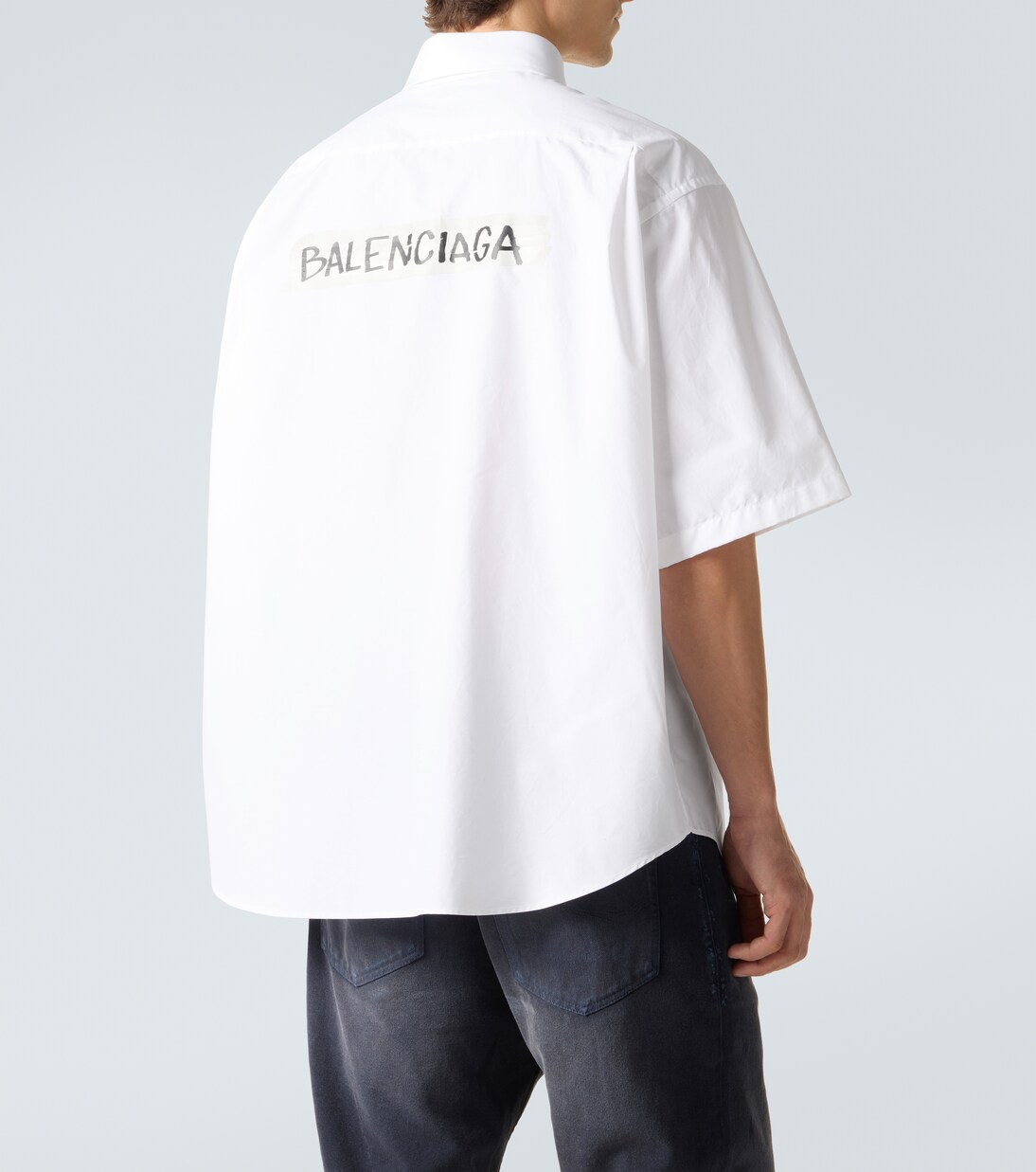 Balenciaga Oversized Poplin Shirt