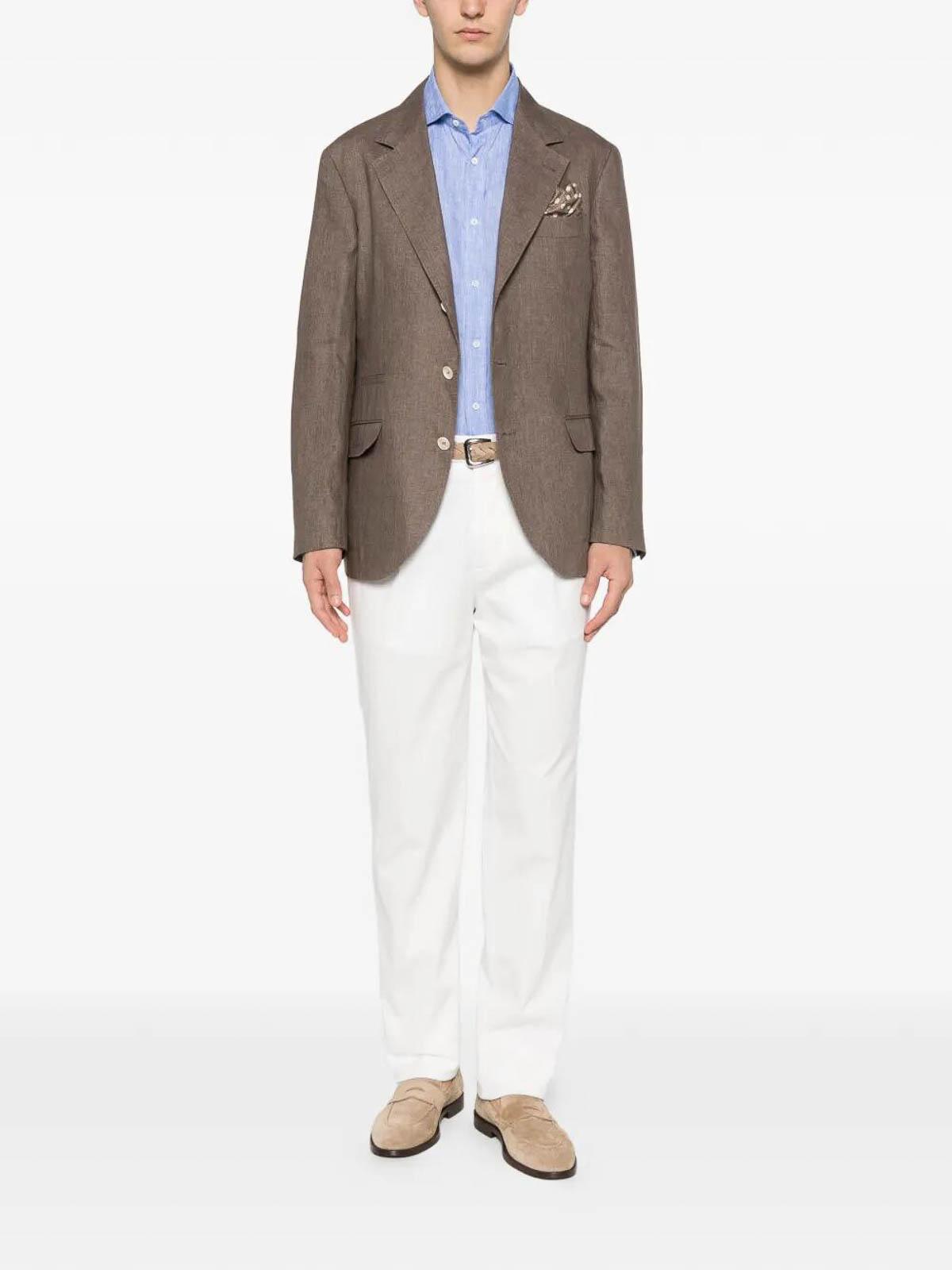 Slim Fit Linen Shirt