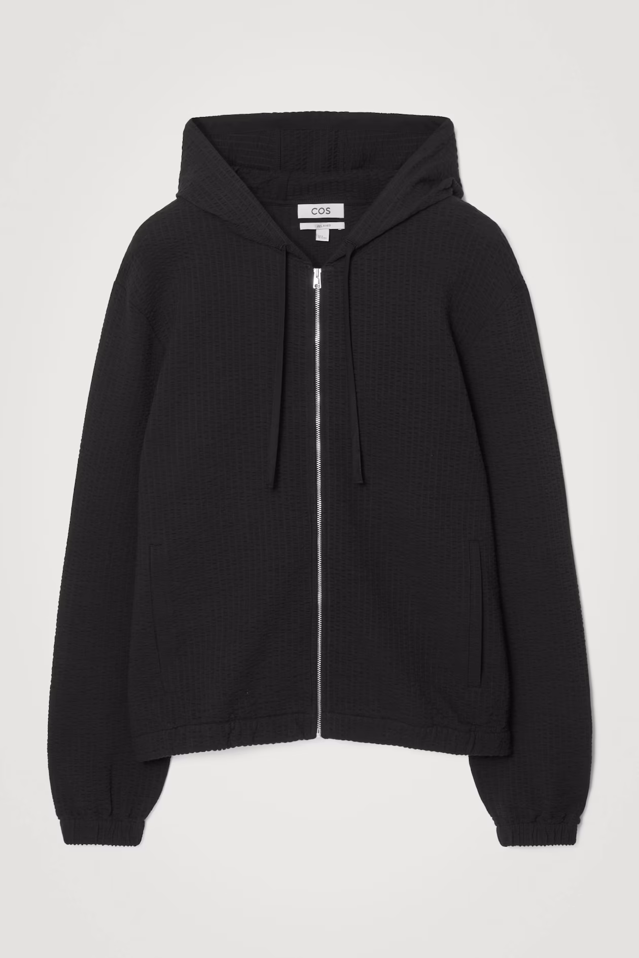 COS Organic Cotton Zip Hoodie