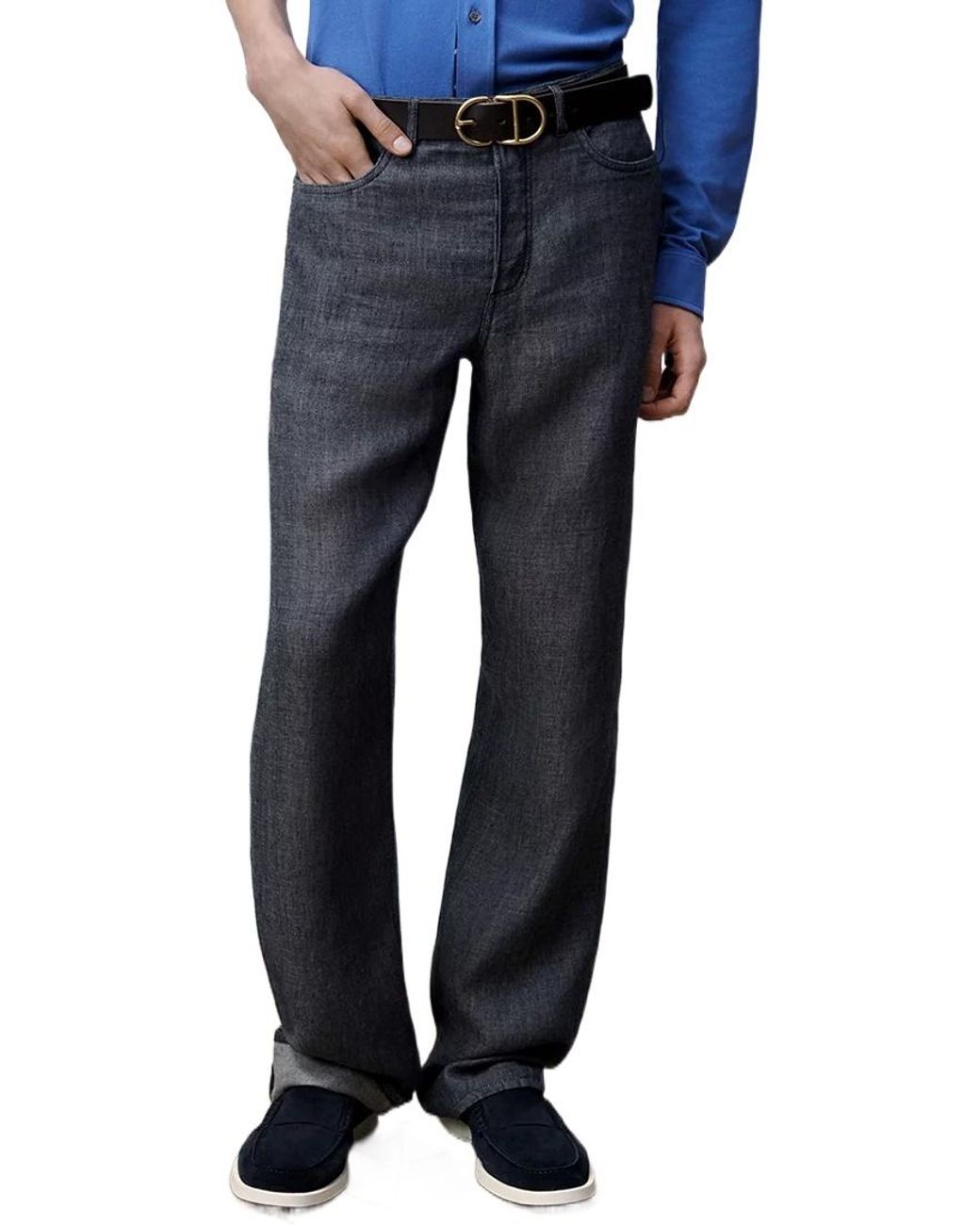 Long-Length Denim Jean