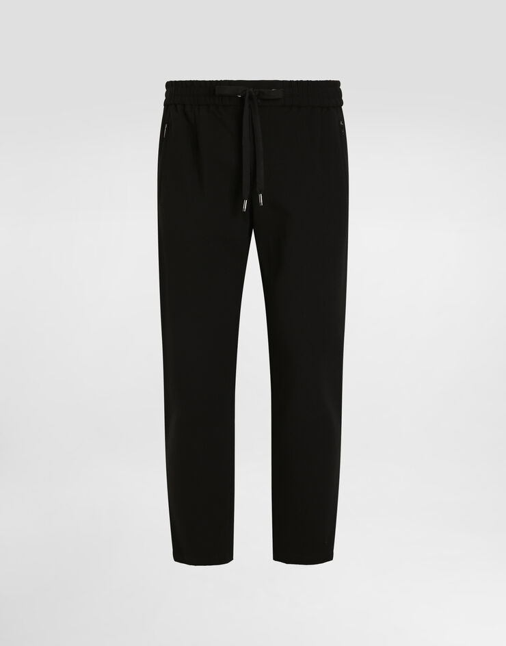 Logo-Plate Jersey Jogger