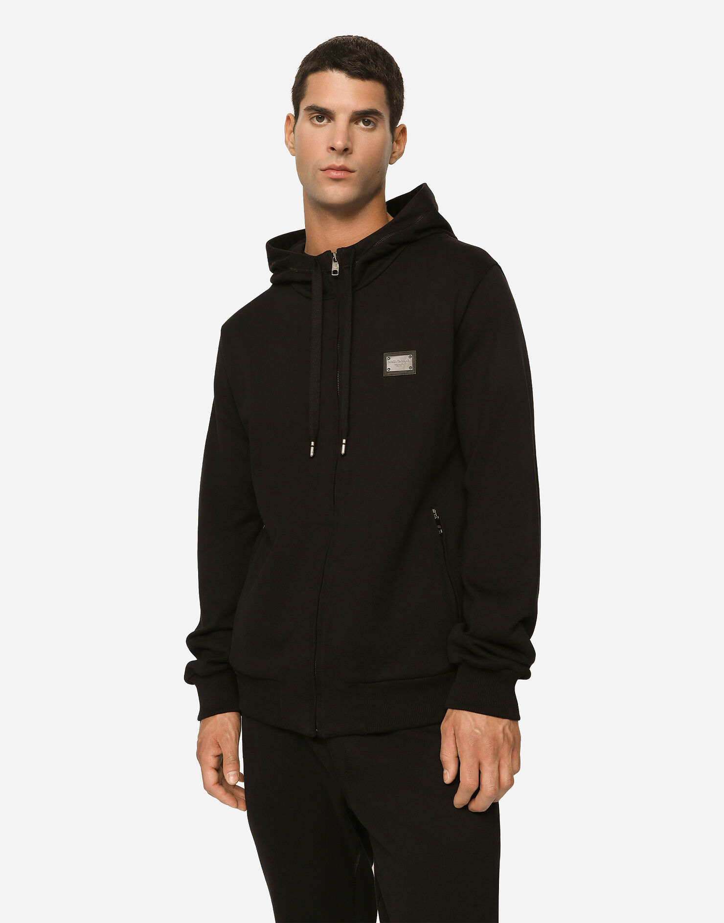 Dolce & Gabbana Logo Zip Hoodie