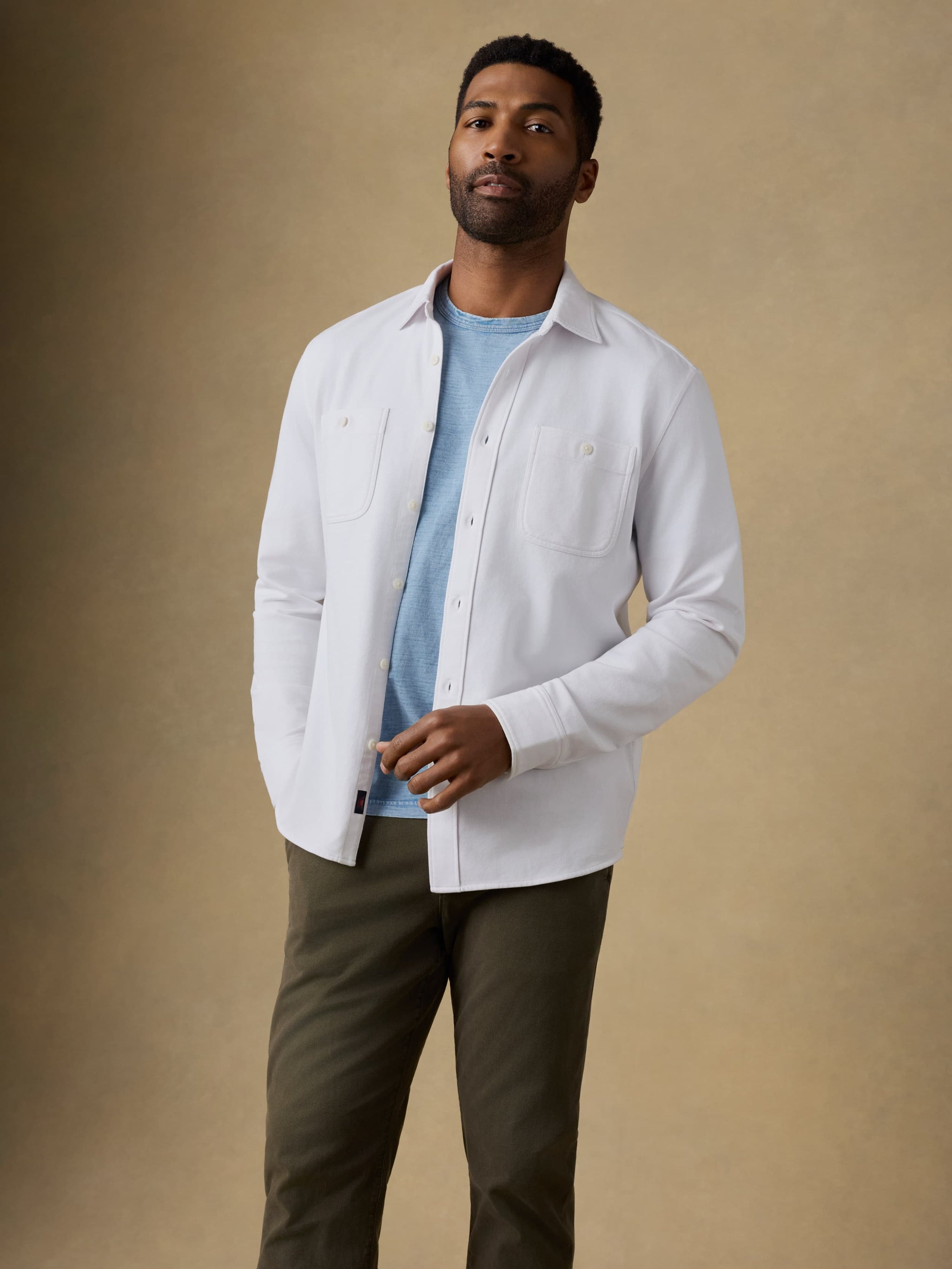Stretch Movement / Knit Shirt