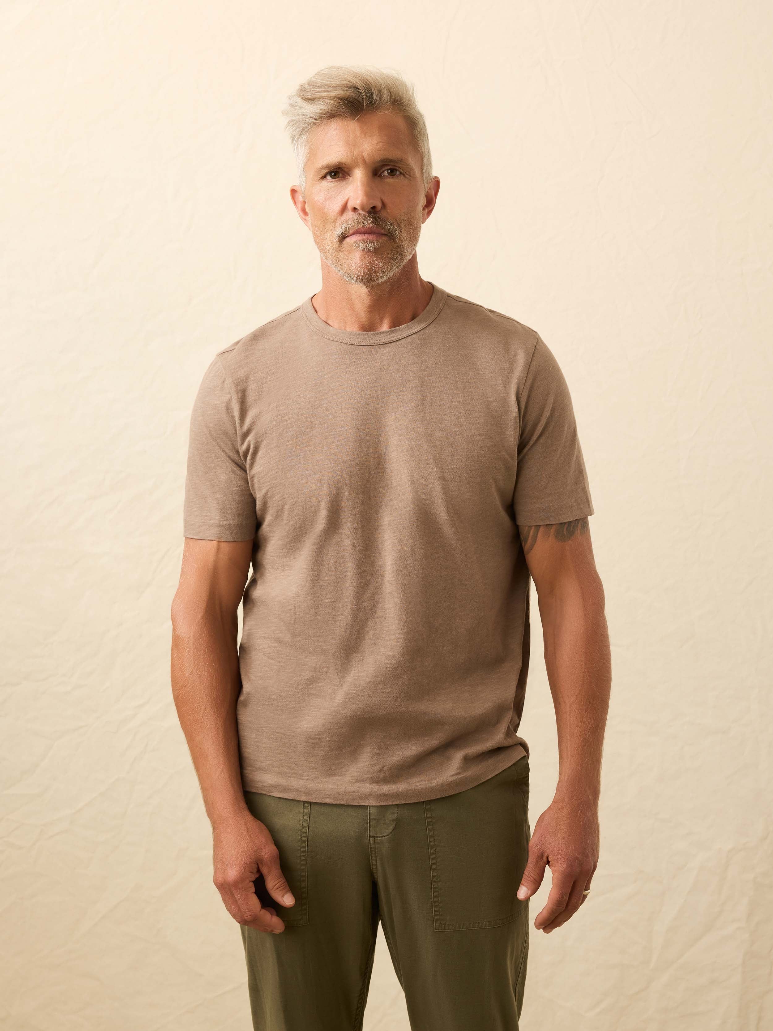 Faherty Sunwashed Cotton Tee