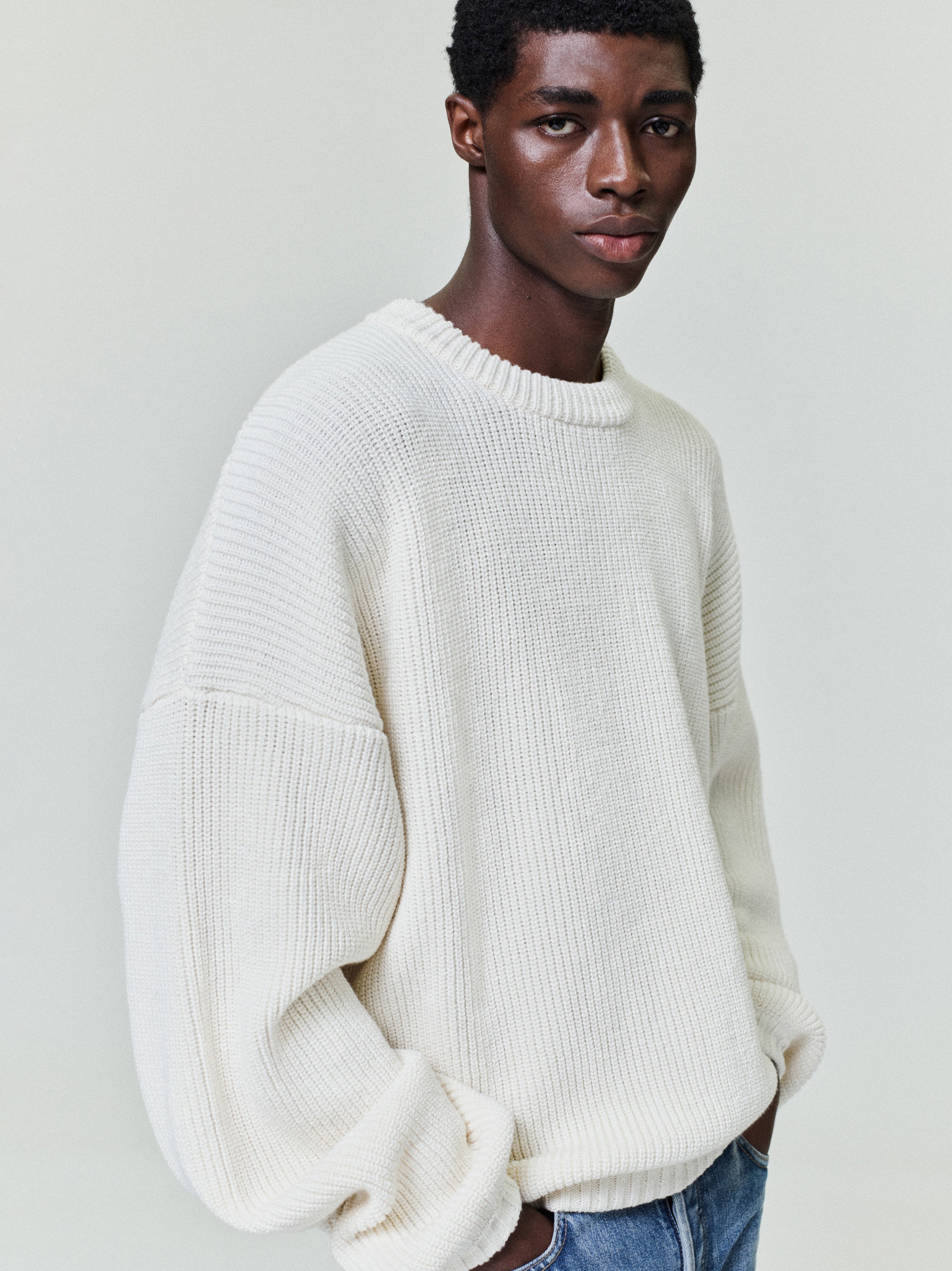Wool Knit Sweater