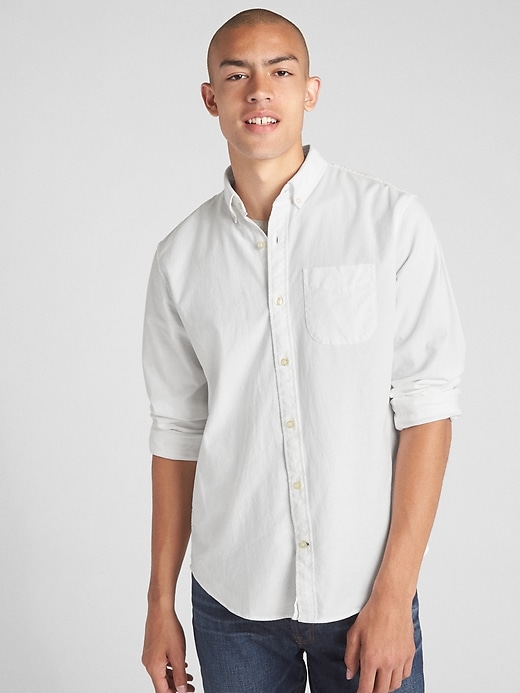Lived-In Stretch Oxford Shirt