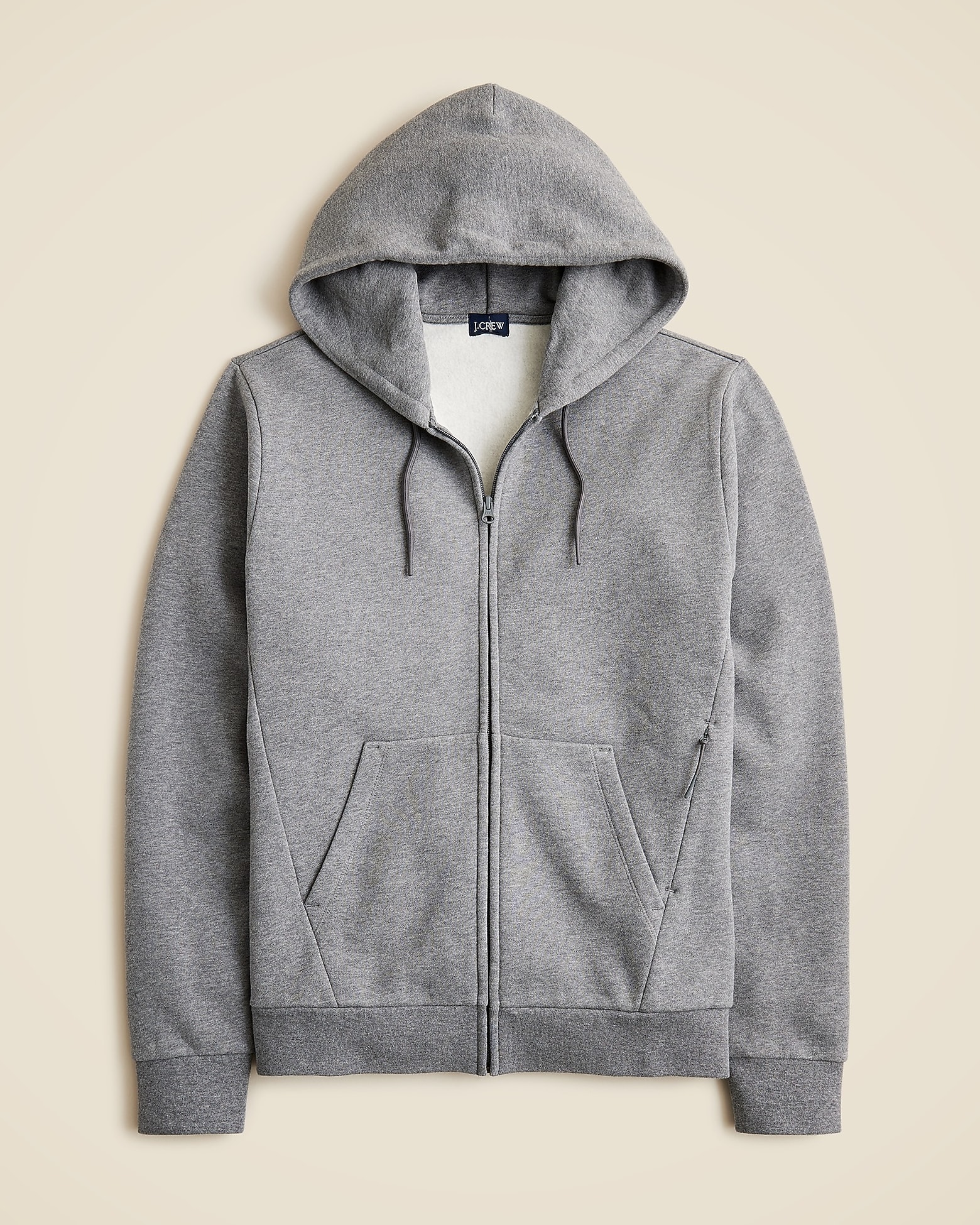 J.Crew Cotton Full-Zip Hoodie