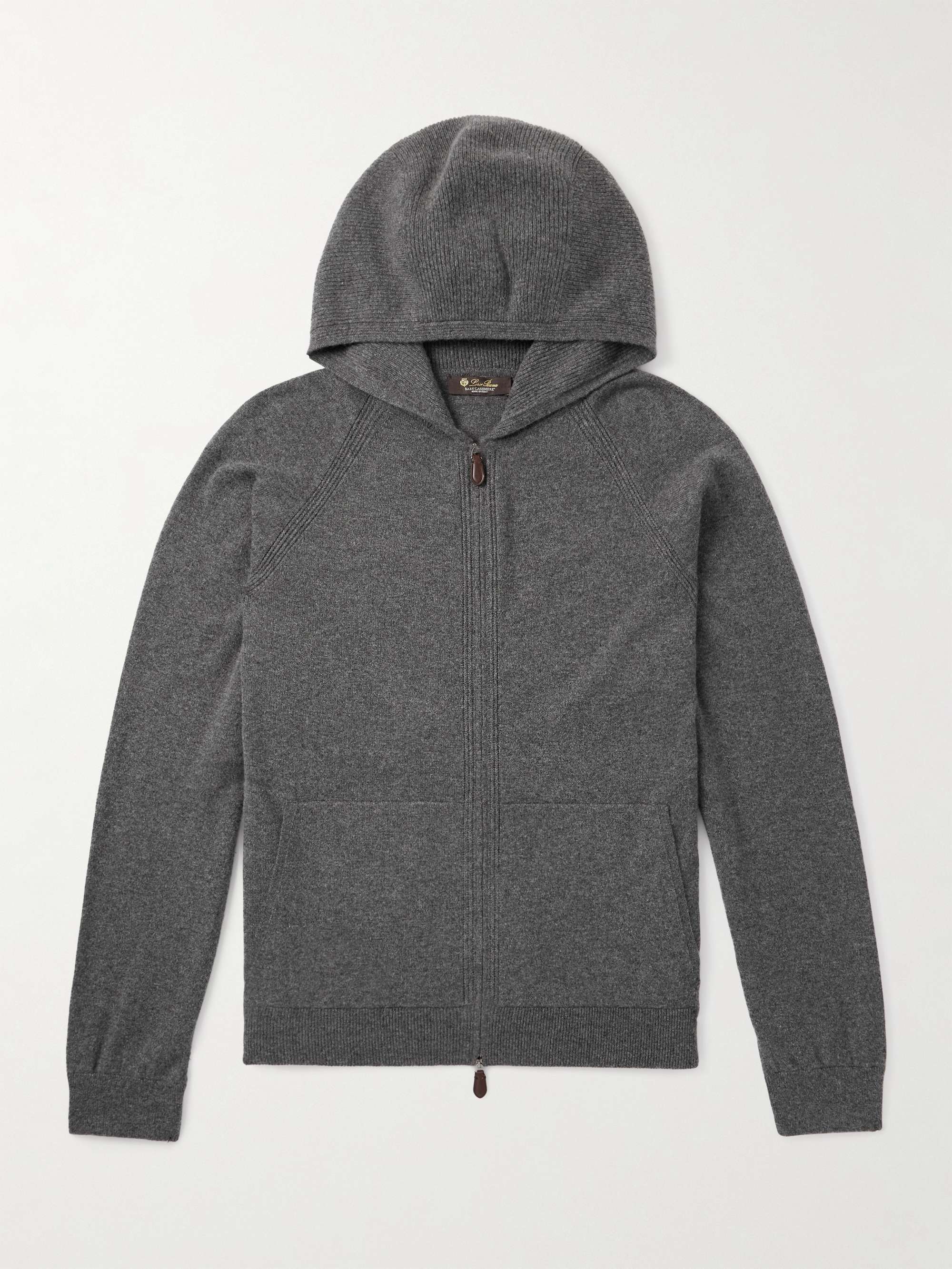 Loro Piana Cashmere Zip Hoodie