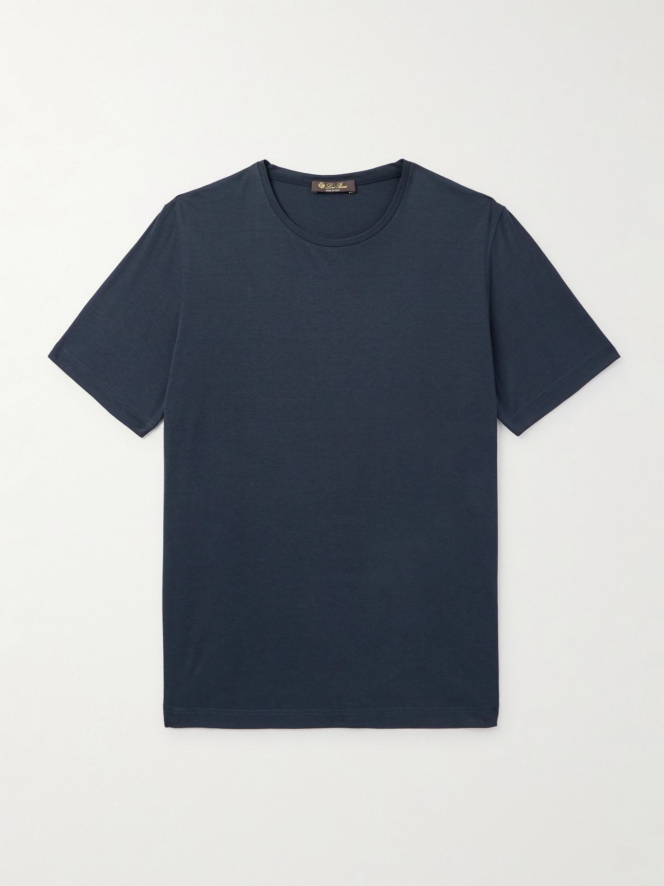 Loro Piana Silk-Cotton Tee
