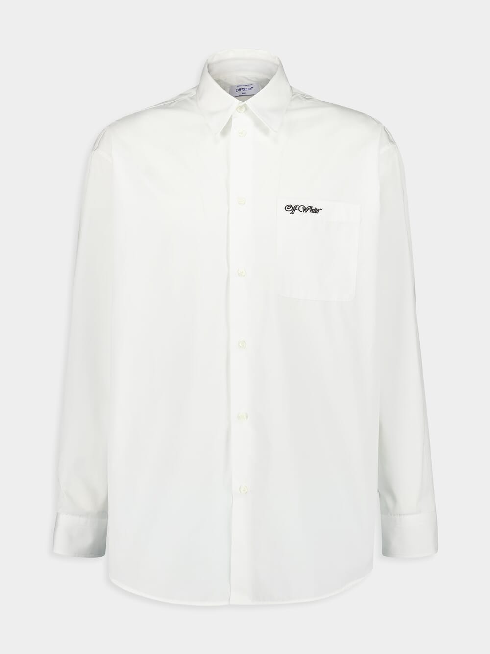 Off-White Cotton Poplin Shirt