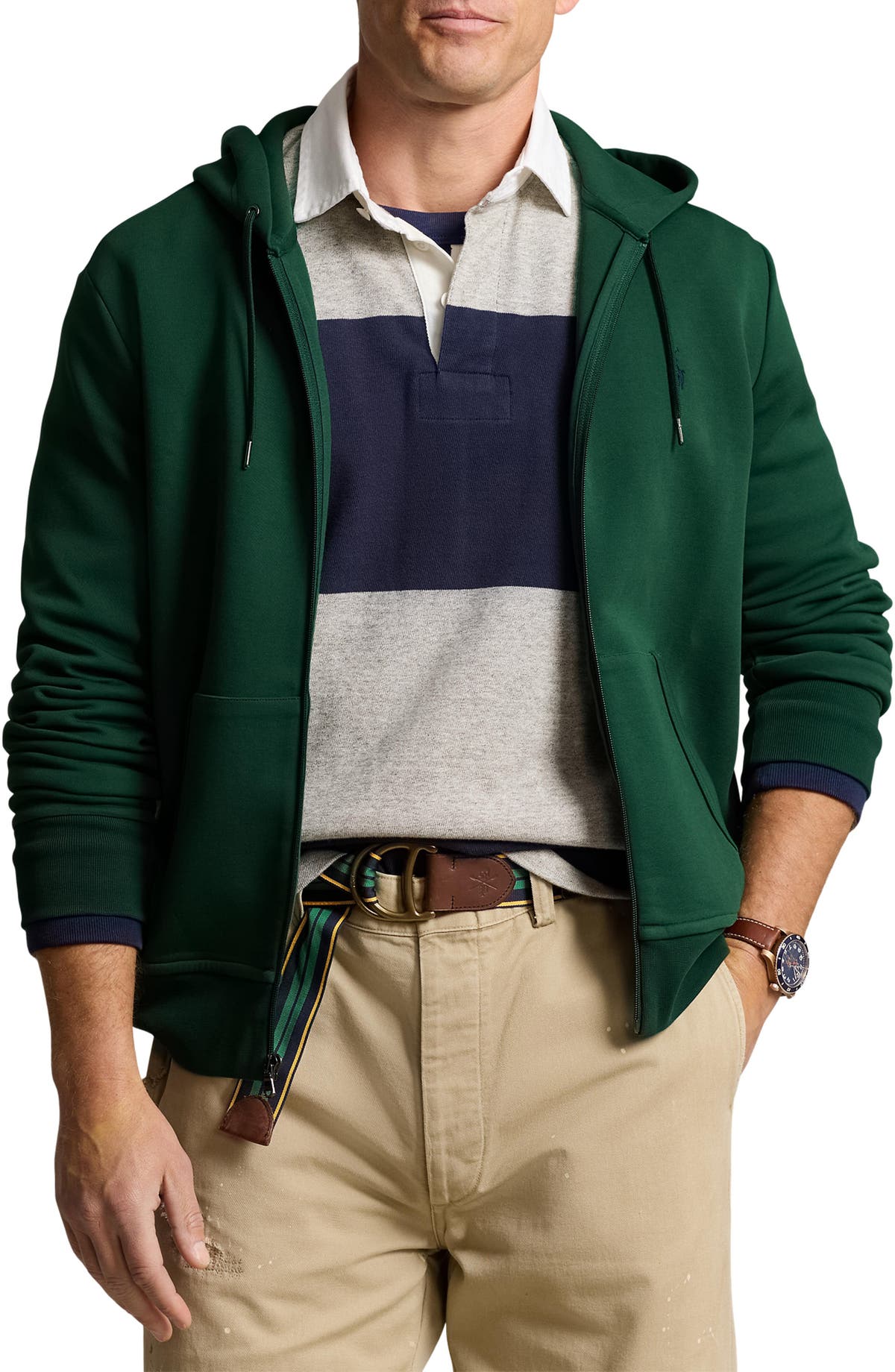 Polo Ralph Lauren Double-Knit Zip Hoodie
