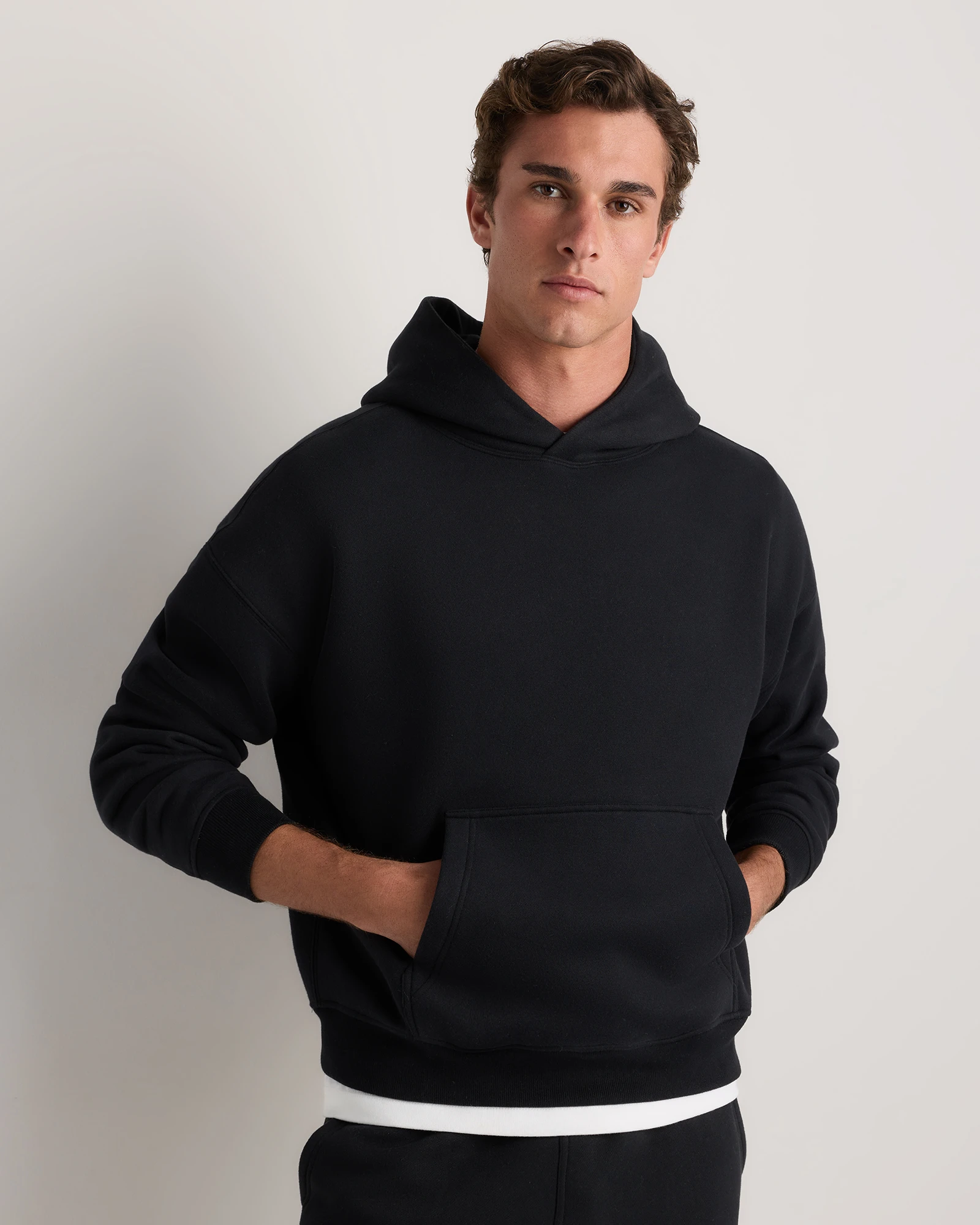 Quince Organic Cotton Zip Hoodie