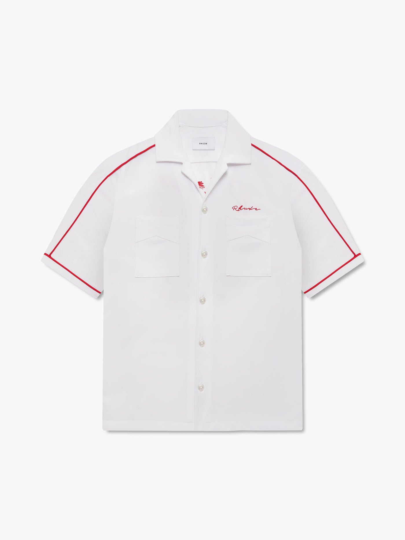 Rhude Silk Bowling Shirt