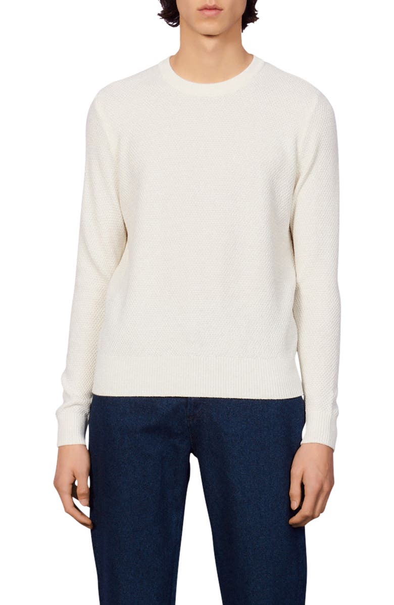 Wool-Blend Knit Sweater