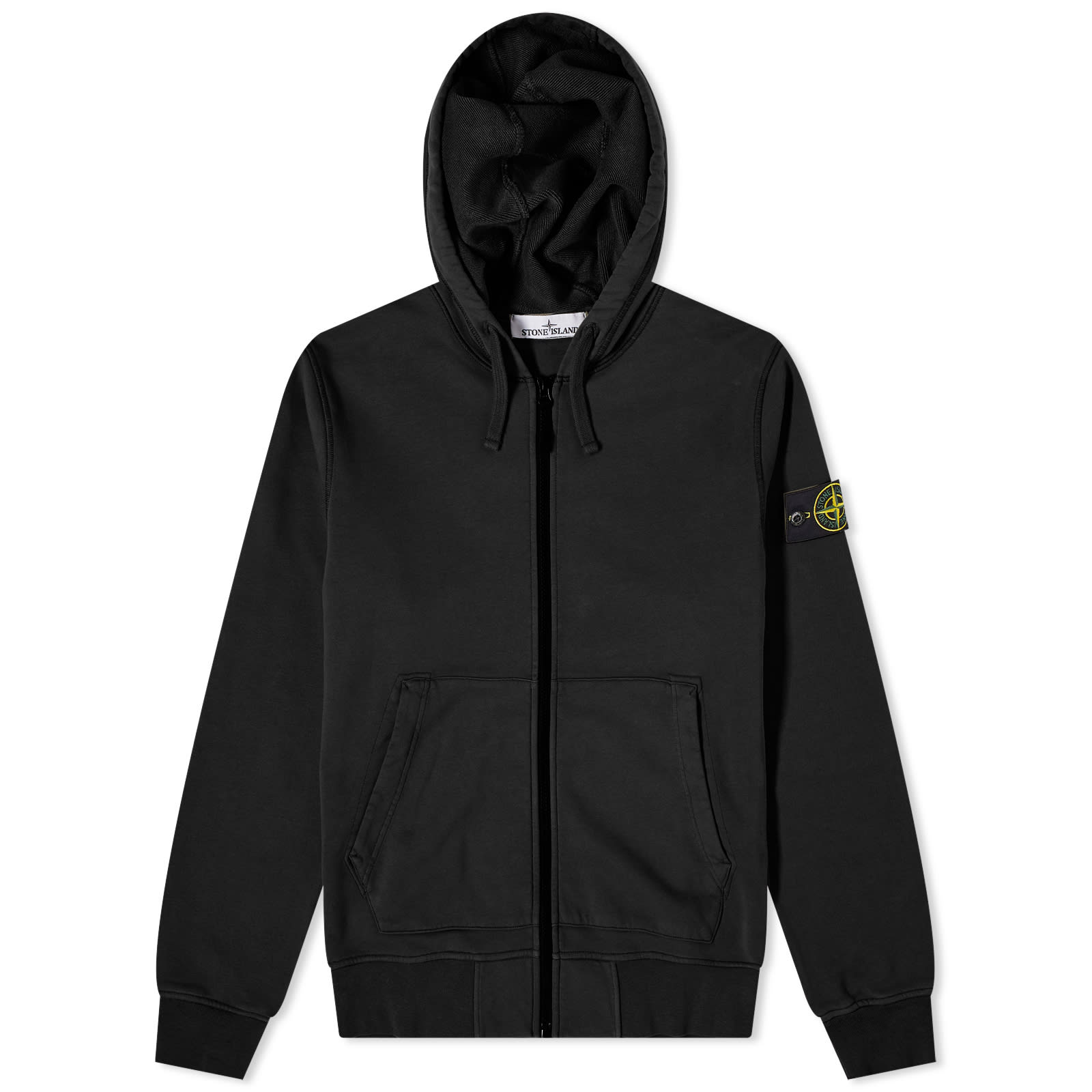 Garment-Dyed Full-Zip Sweatshirt