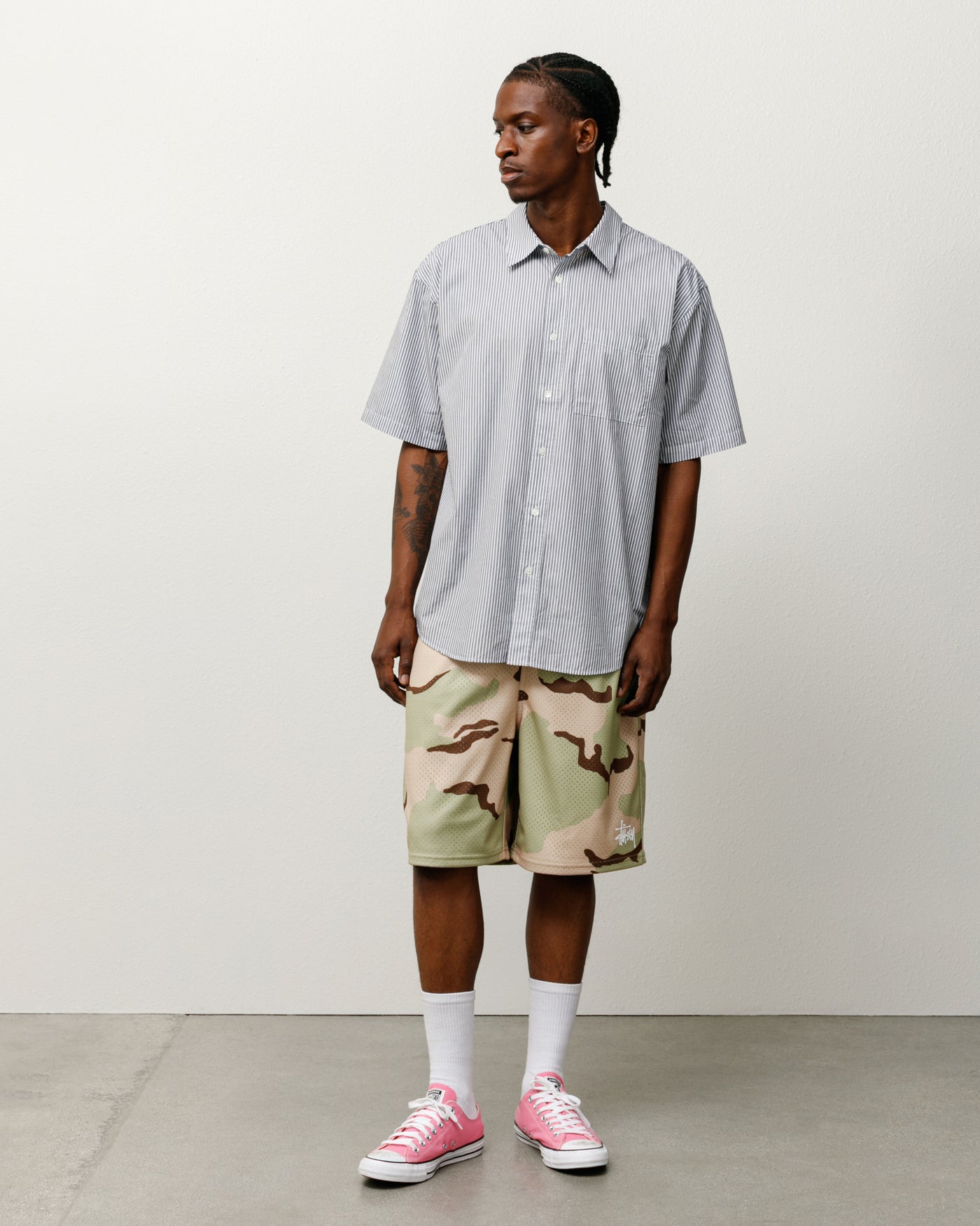 Stussy Camp Collar Work Shirt