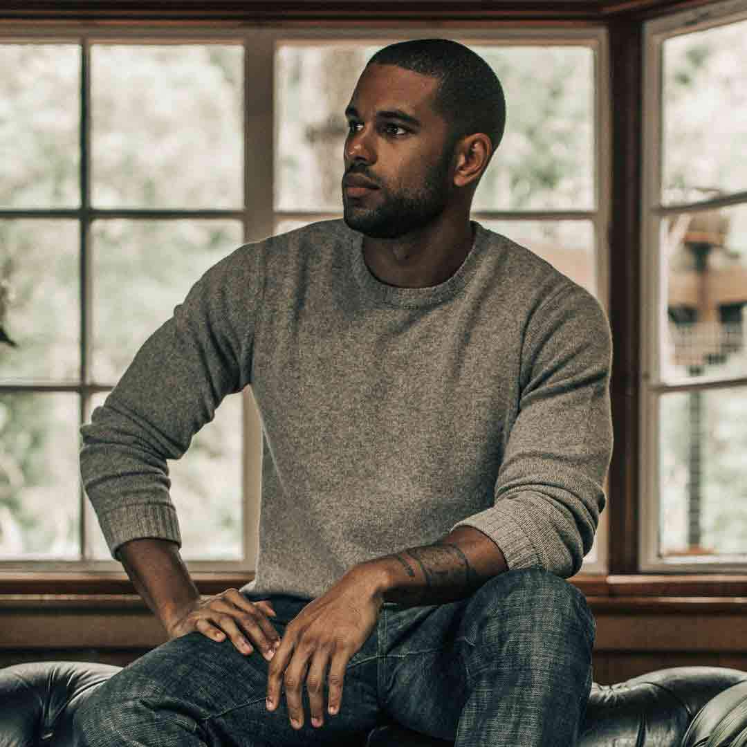 Lambswool Crew Sweater