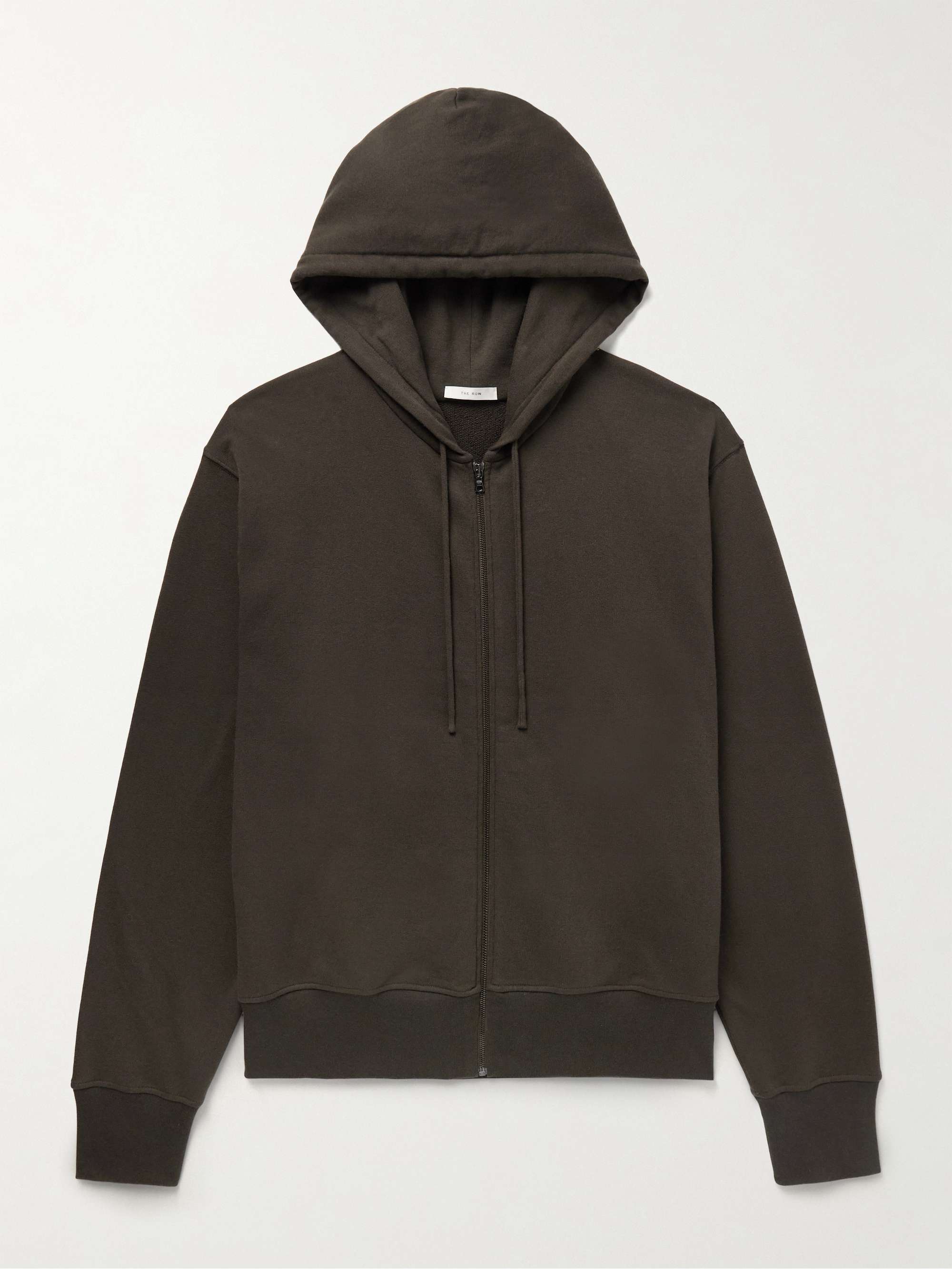 The Row Cotton Zip Hoodie