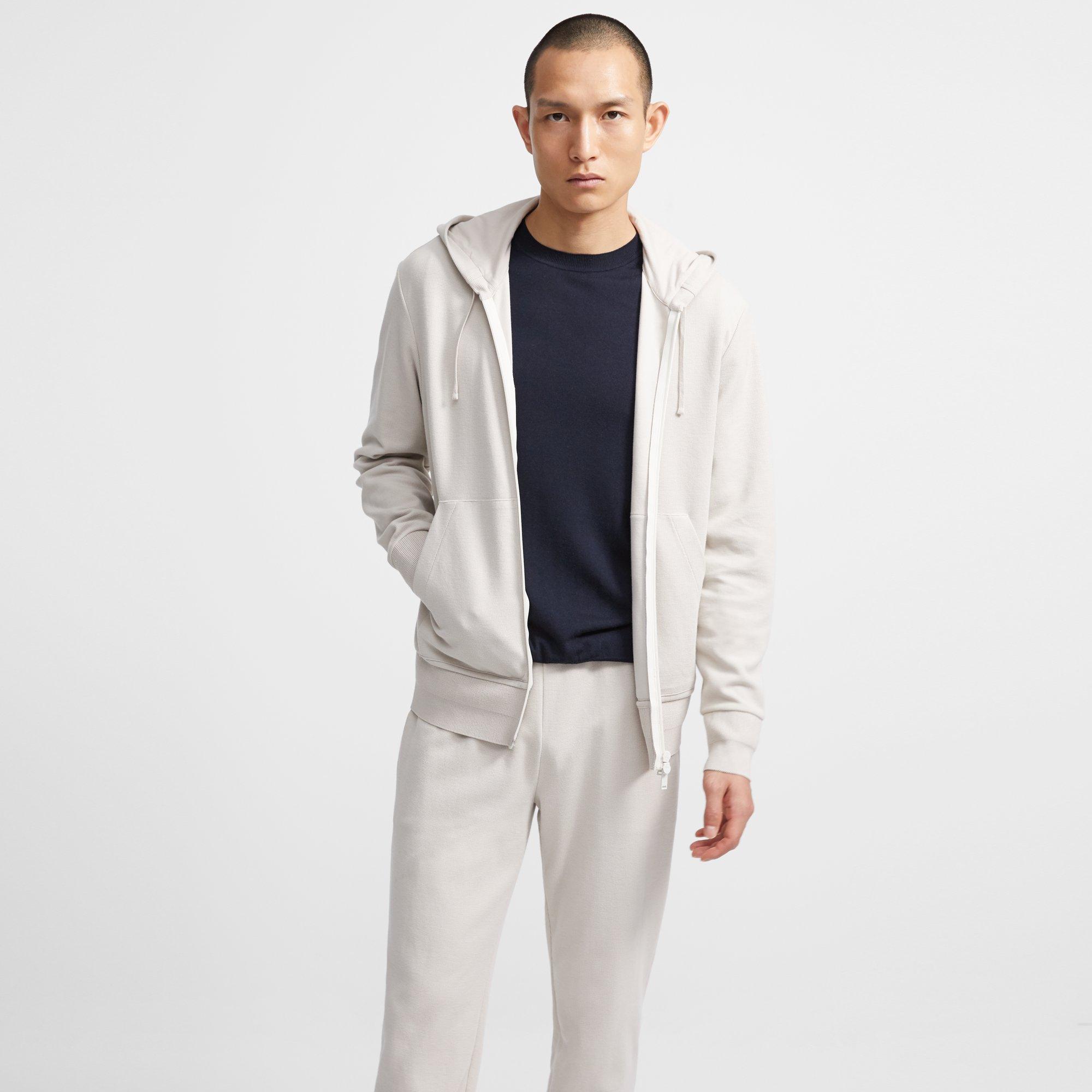 Theory Cotton-Blend Zip Hoodie
