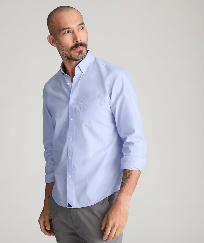 Wrinkle-Free Untucked Shirt