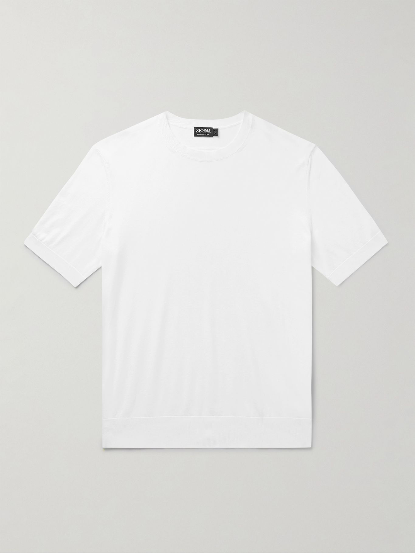 Zegna Cotton Jersey Tee