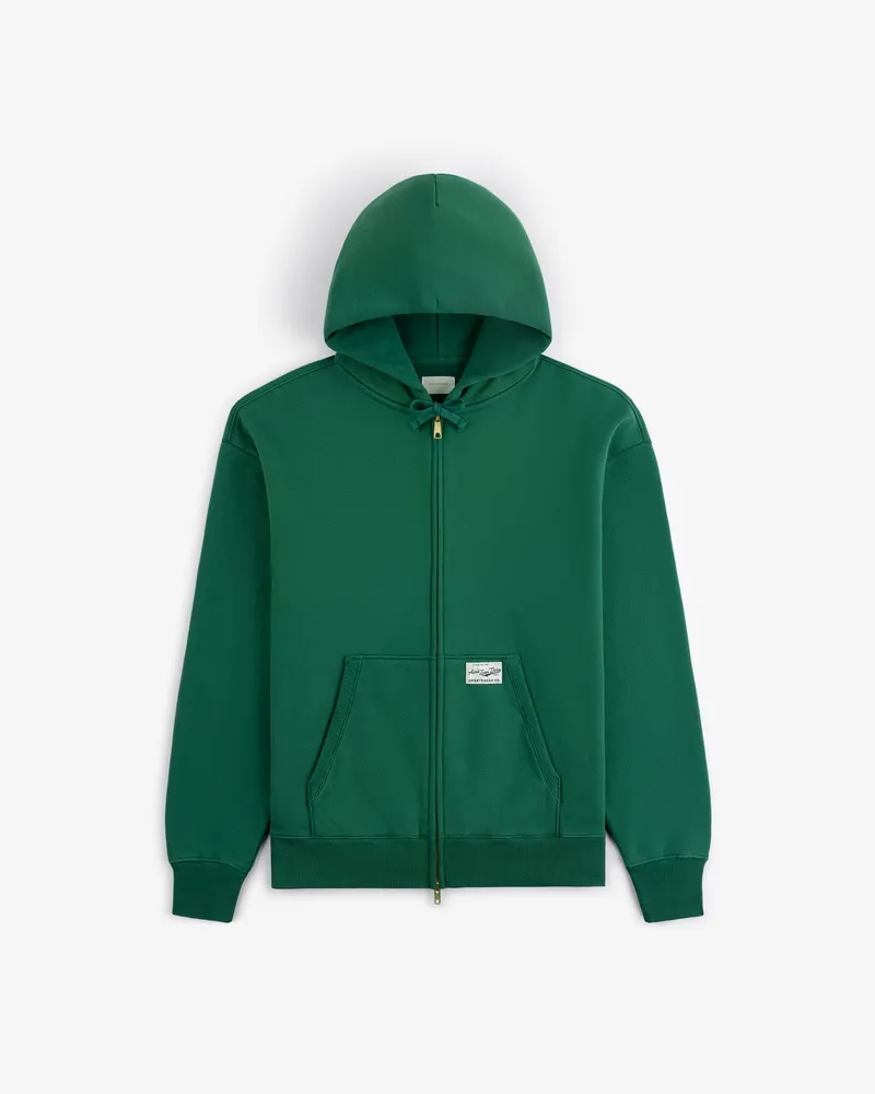 French Terry Full-Zip Hoodie