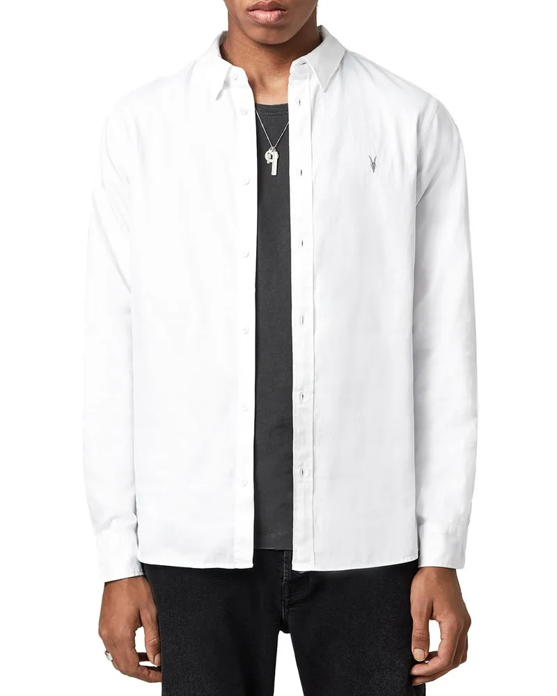 AllSaints Slim Cotton Shirt