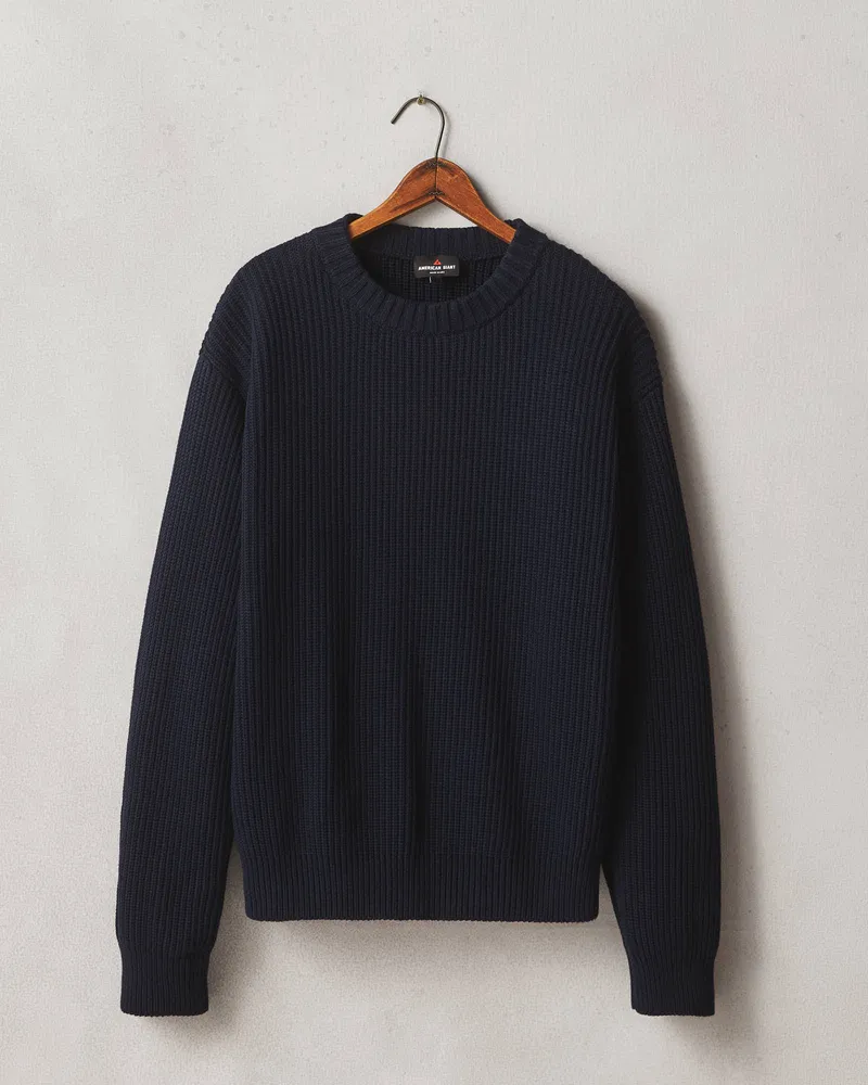 Cotton Crewneck Sweater