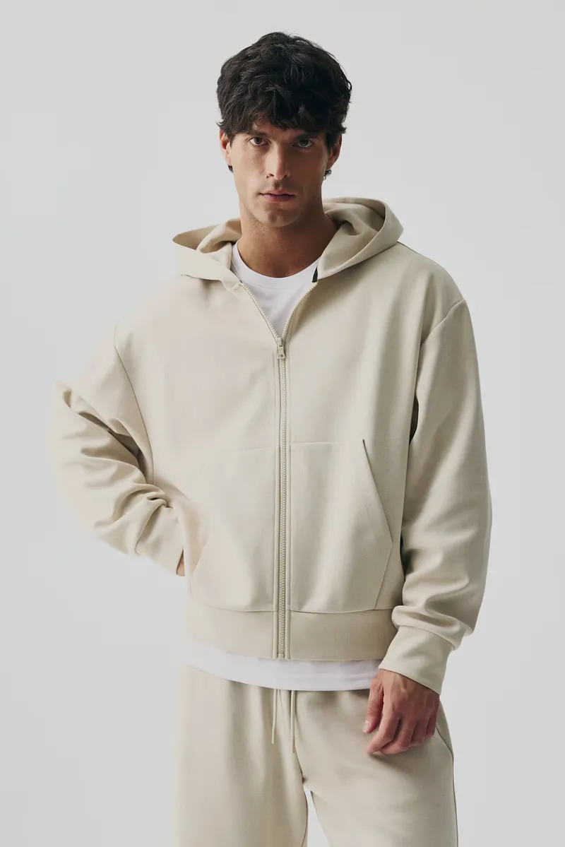 & Other Stories Cotton Zip Hoodie