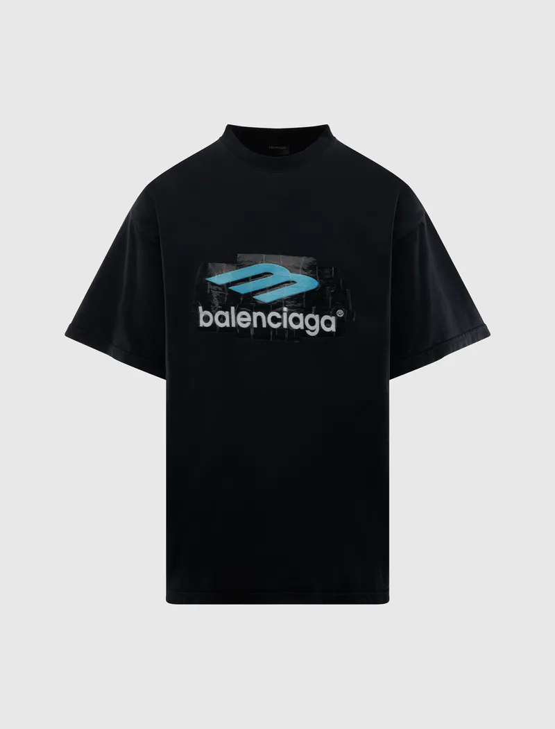Oversized Logo Cotton Tee