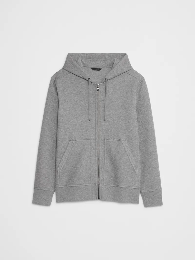 Banana Republic Cotton-Blend Zip Hoodie