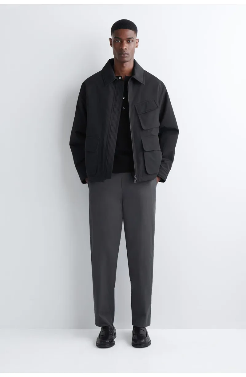 COS Tapered Cotton Trouser
