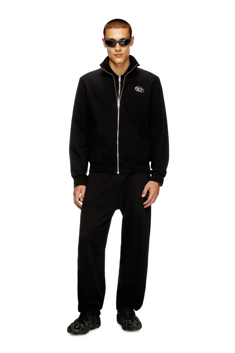 Diesel Logo Zip Hoodie
