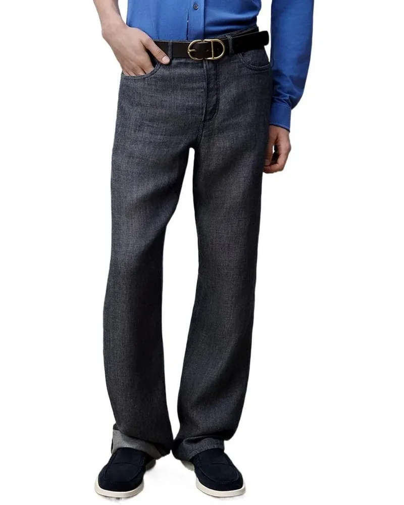 Long-Length Denim Jean