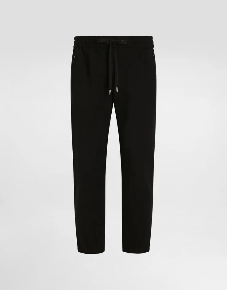 Logo-Plate Jersey Jogger