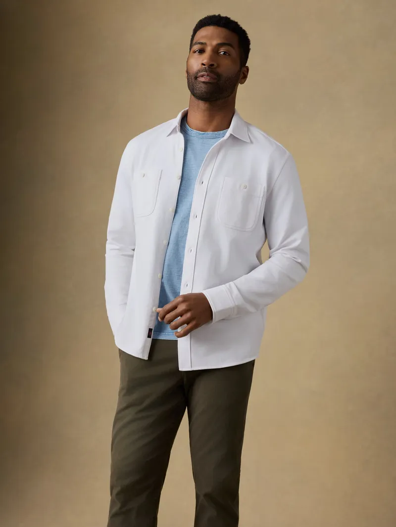 Stretch Movement / Knit Shirt