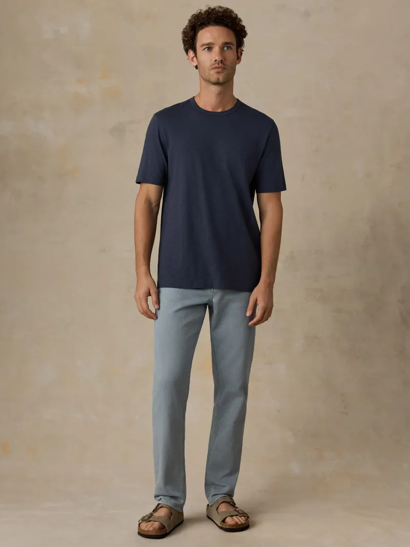 Stretch Terry 5-Pocket Pant