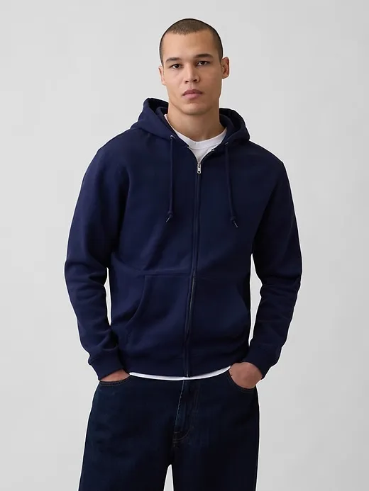Vintage Soft Full-Zip Hoodie