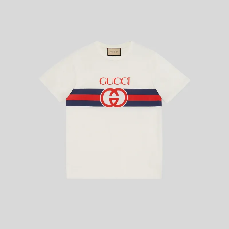 Logo-Print Cotton Jersey Tee