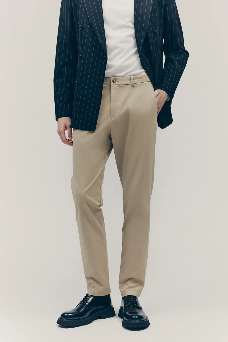 Slim Fit Cotton Chino