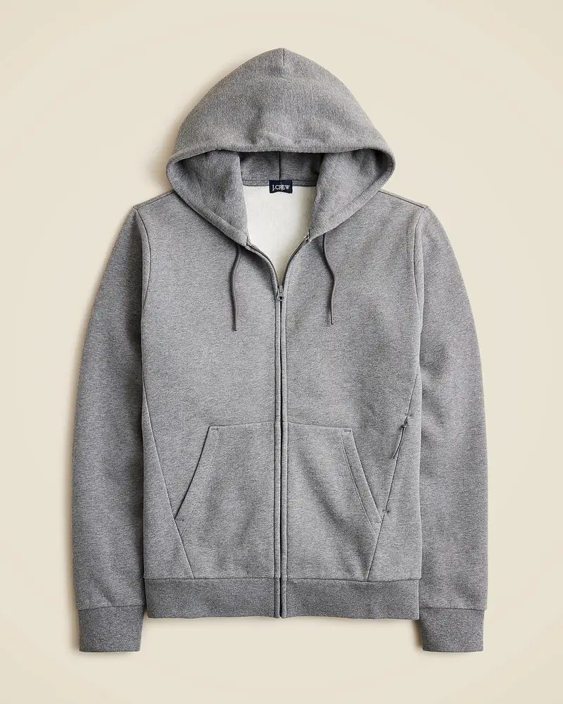 J.Crew Cotton Full-Zip Hoodie