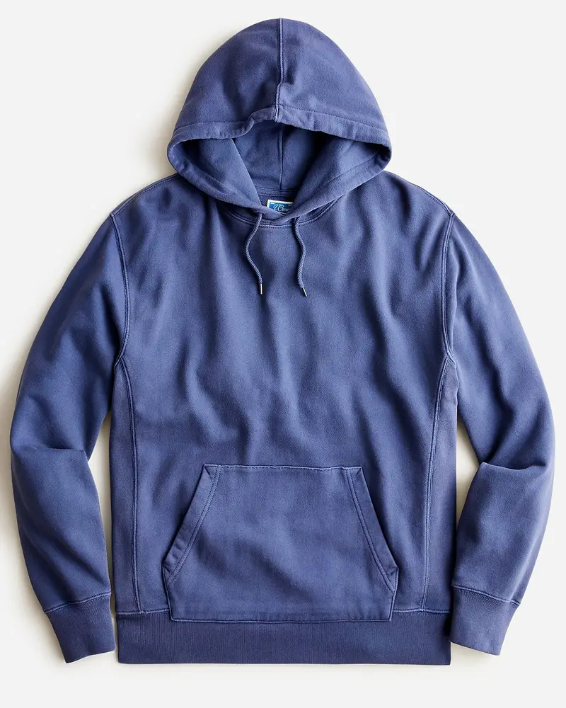 Garment-Dyed Fleece Hoodie
