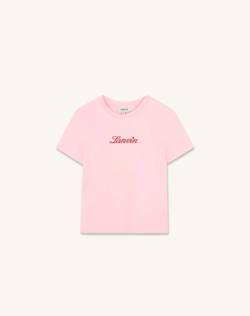 Lanvin Logo Cotton Tee