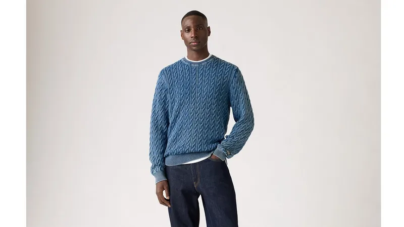 Cotton Crewneck Sweater