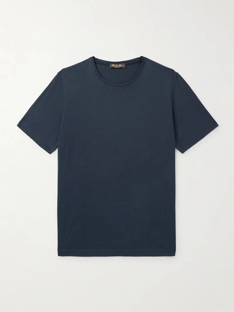 Loro Piana Silk-Cotton Tee