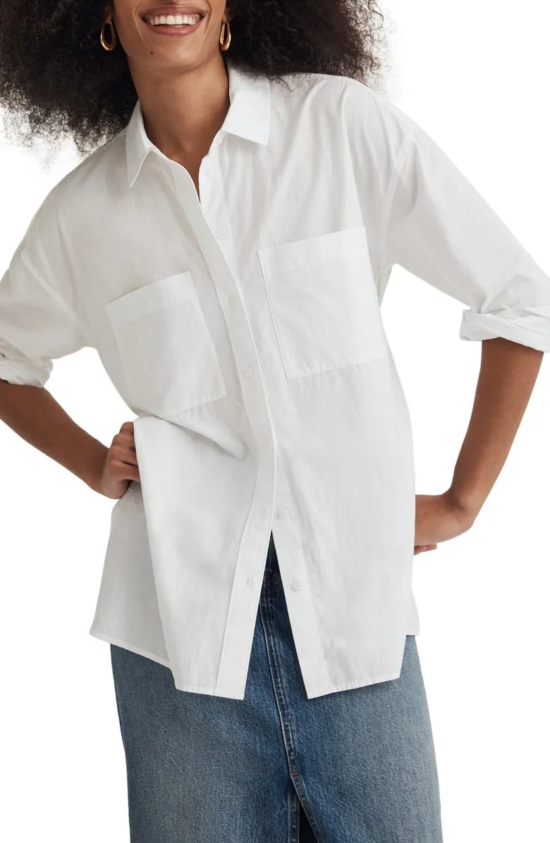 Madewell Signature Poplin Shirt