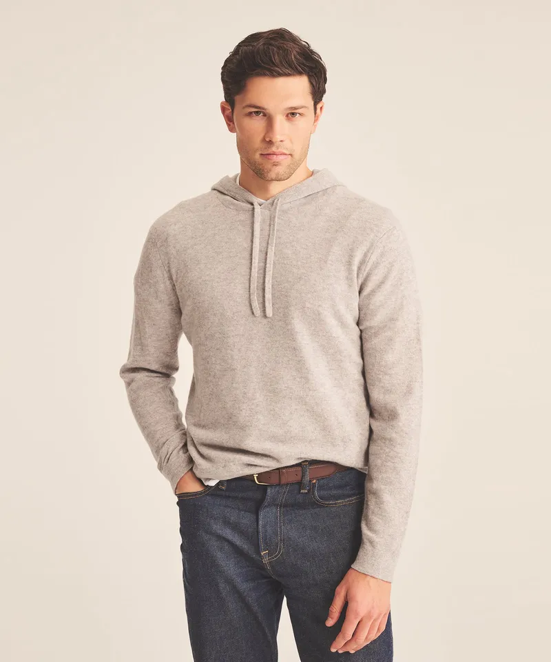 Cashmere Pullover Hoodie